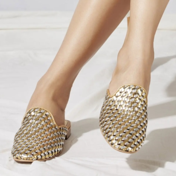 Ogaan Inochhi Golden Marisa Mules, ₹5,600