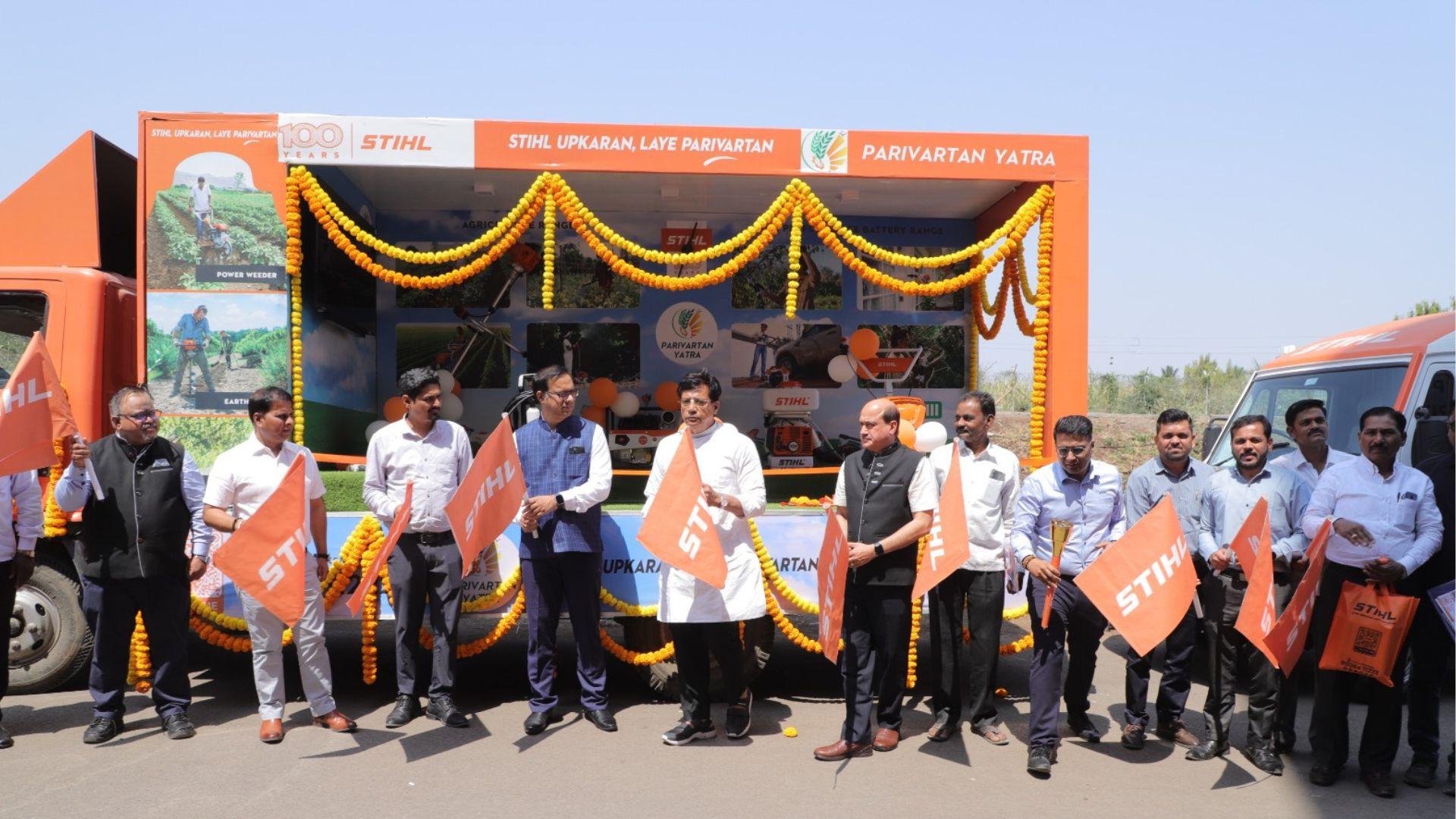 Stihl India Parivartan Yatra flag off