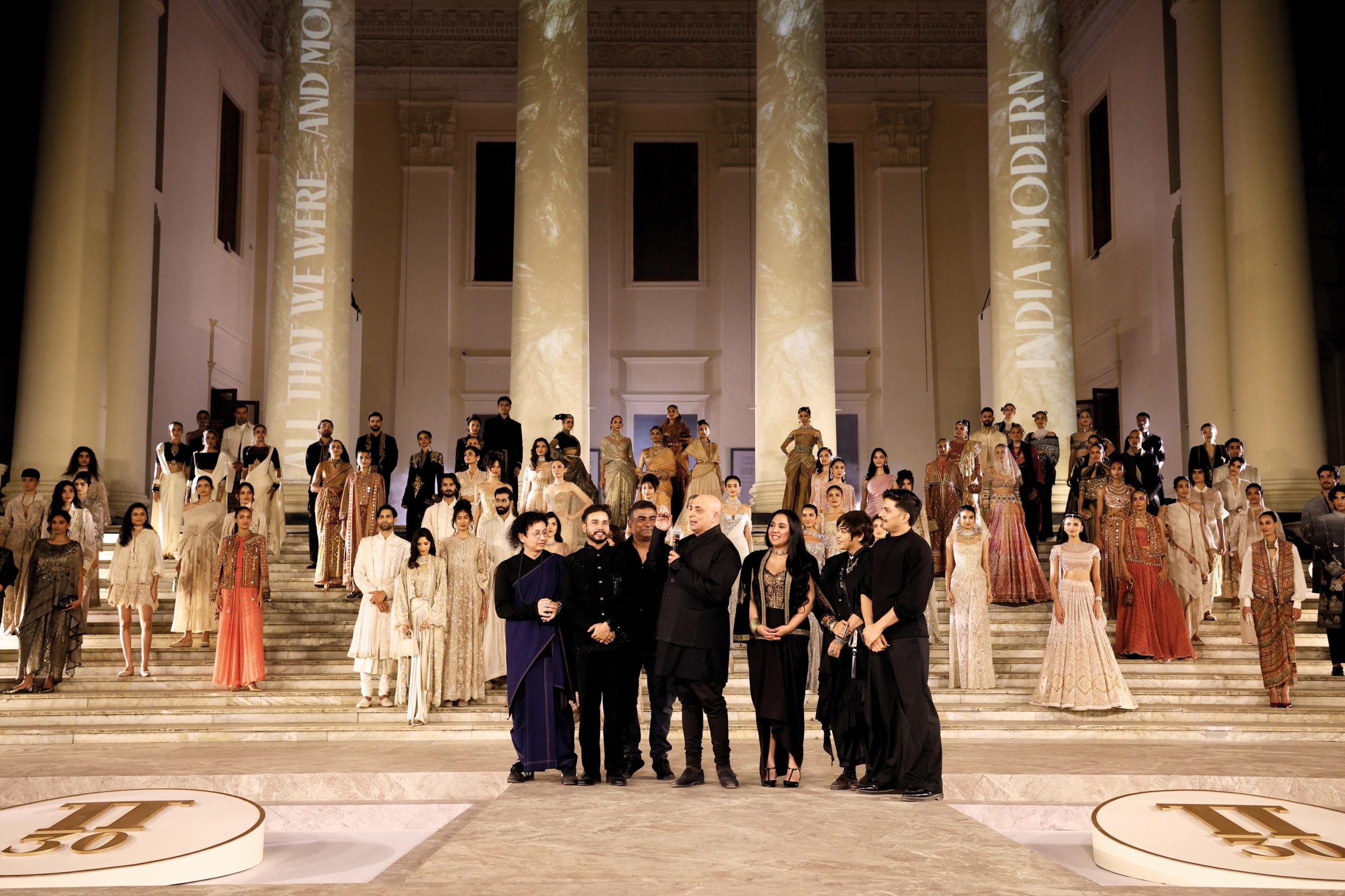 The Tarun Tahiliani 30th-anniversary showcase in Hyderabad