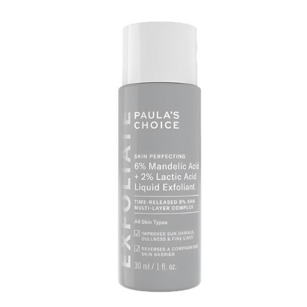 6% Mandelic + 2% Lactic Acid AHA Liquid Exfoliant, Paula’s Choice, ₹3,385 approx