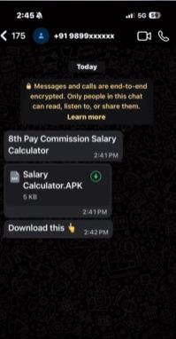 8th Pay Commission Salary Calculator scam