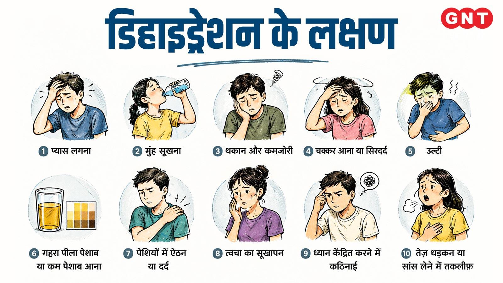 Dehydration Early Symptoms 