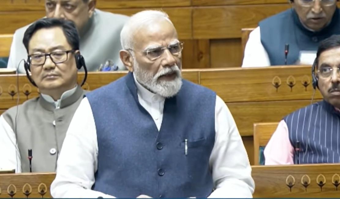 लोकसभा के विशेष सत्र में महिला आरक्षण के मुद्दे पर बोलते हुए पीएम मोदी