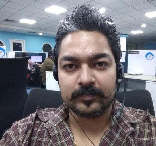 অ্যাপল-এ চাকরির সময়ে ছবি রাকেশের