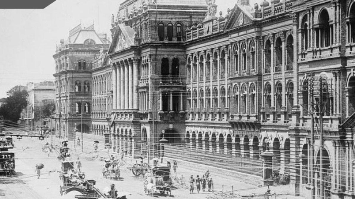 19वीं सदी के कलकत्ता की तस्वीर (फोटो साभार: historyfinder.in)