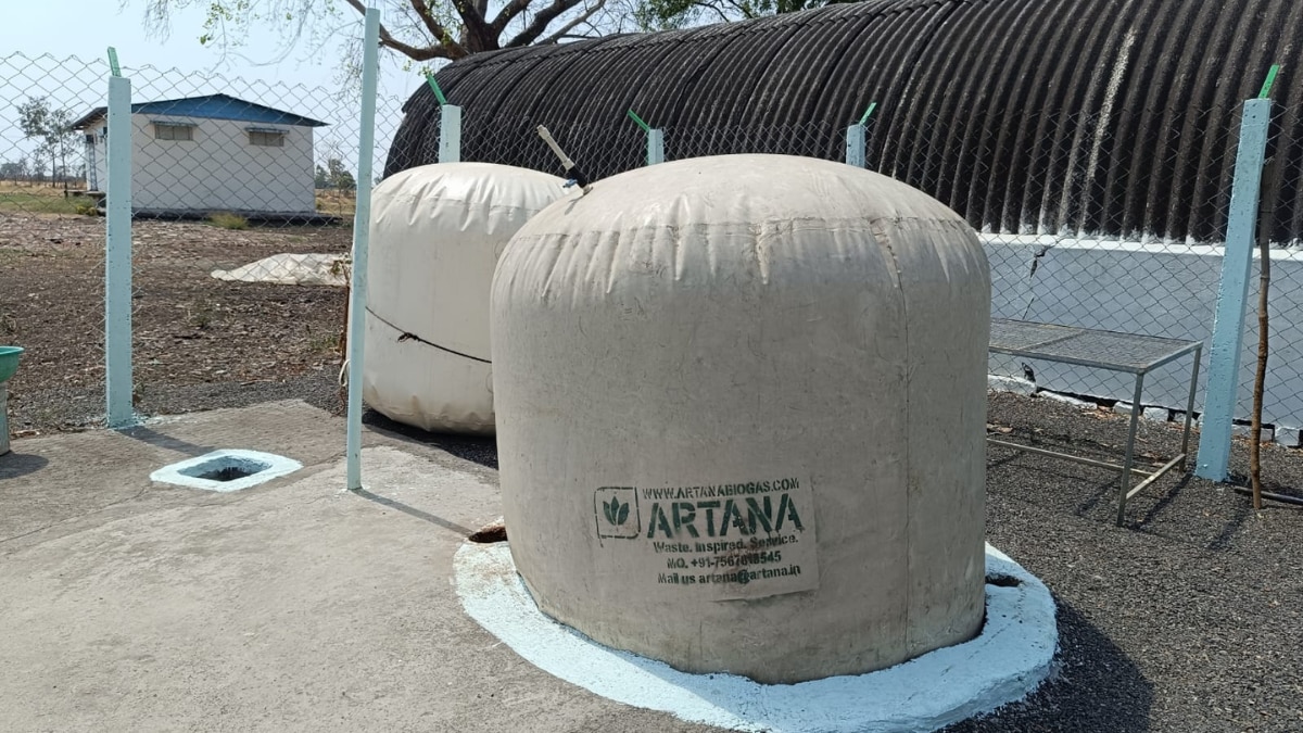 पानी की टंकी में किया अनोखा प्रयोग 