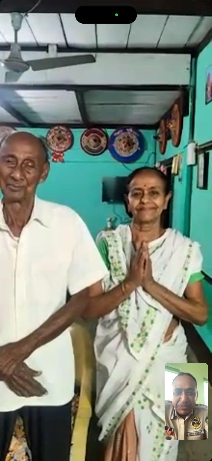 While on a video call