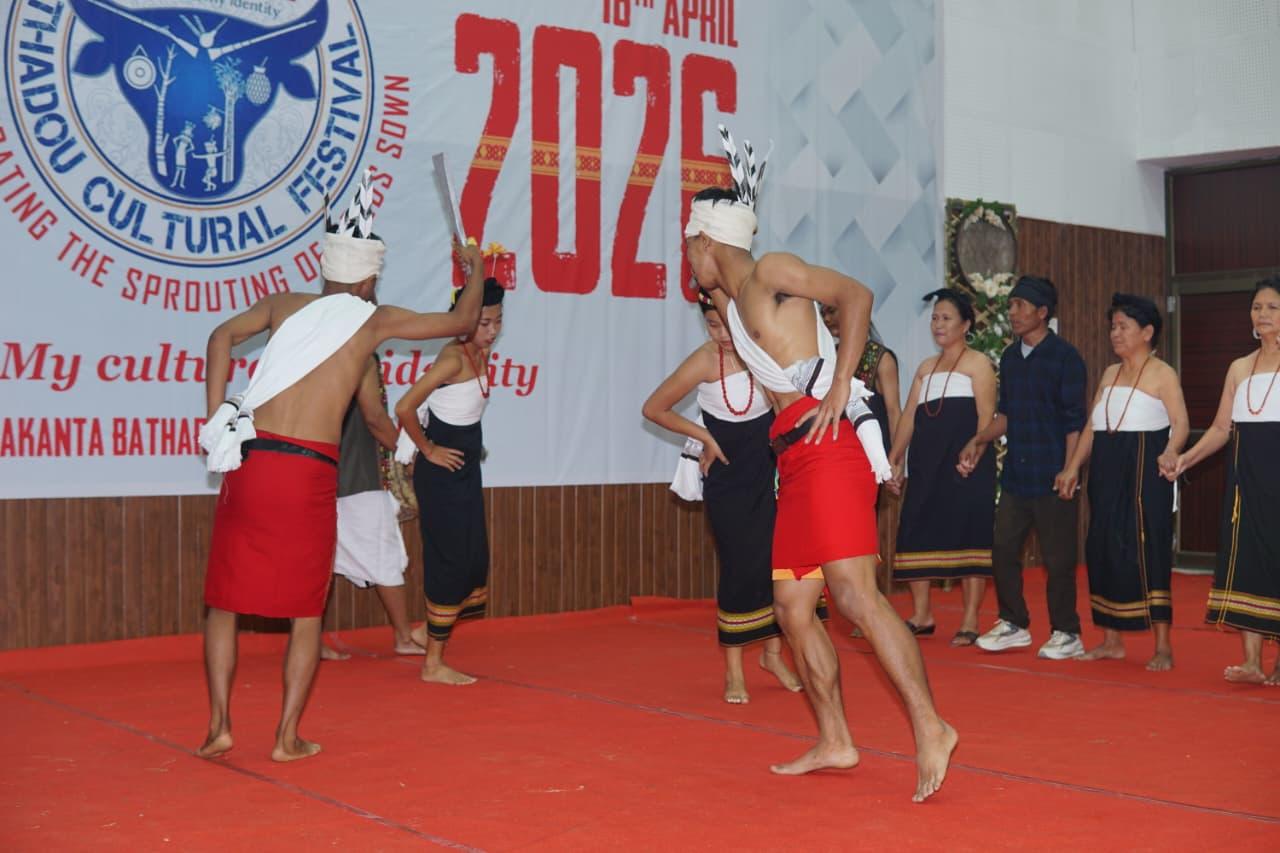 Cultural programme by Thadou community