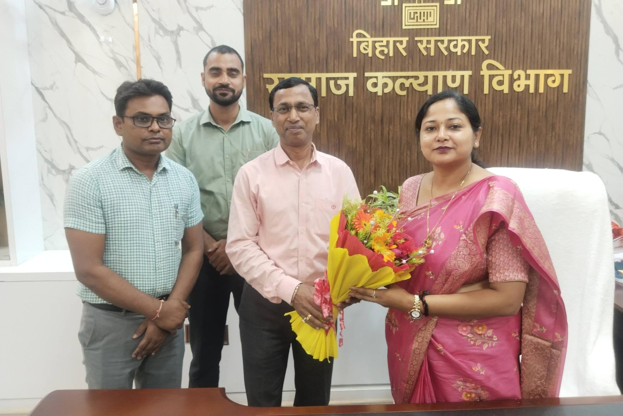 शिवहर विधायक श्वेता गुप्ता को नई सरकार में मंत्री बनाया गया है