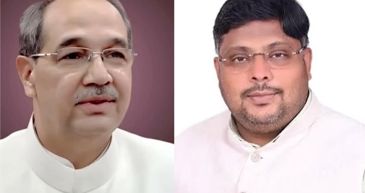 प्रो. तारिक मंसूर (बाएं) और बासित अली