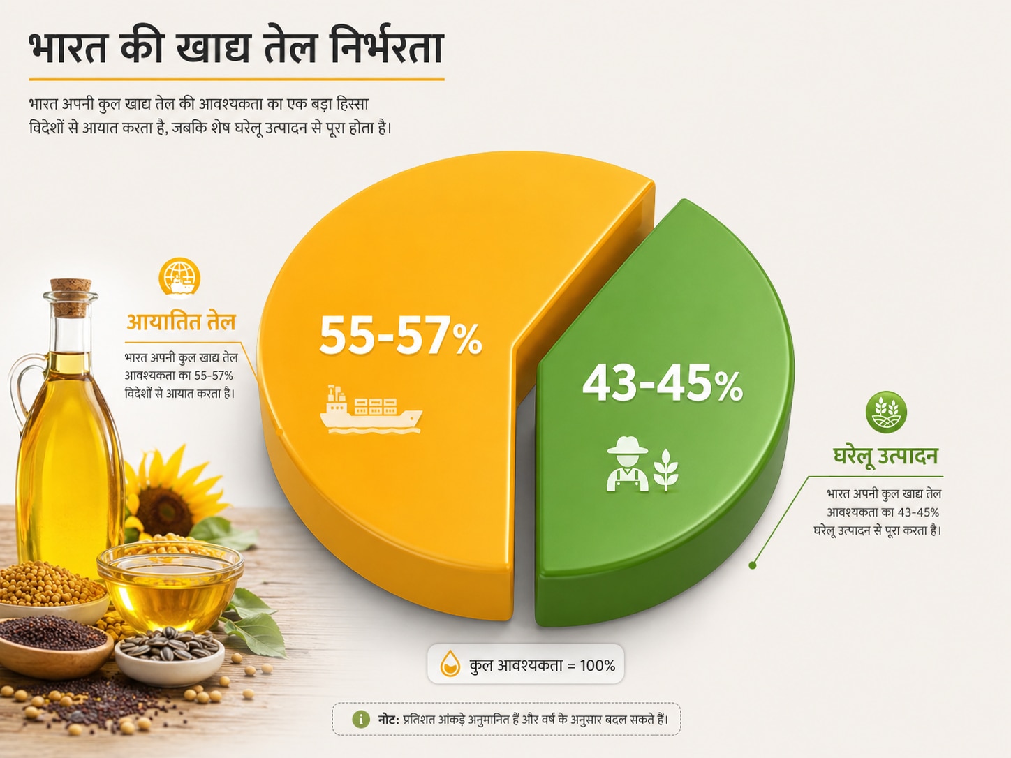 खाद्य तेल निर्भरता