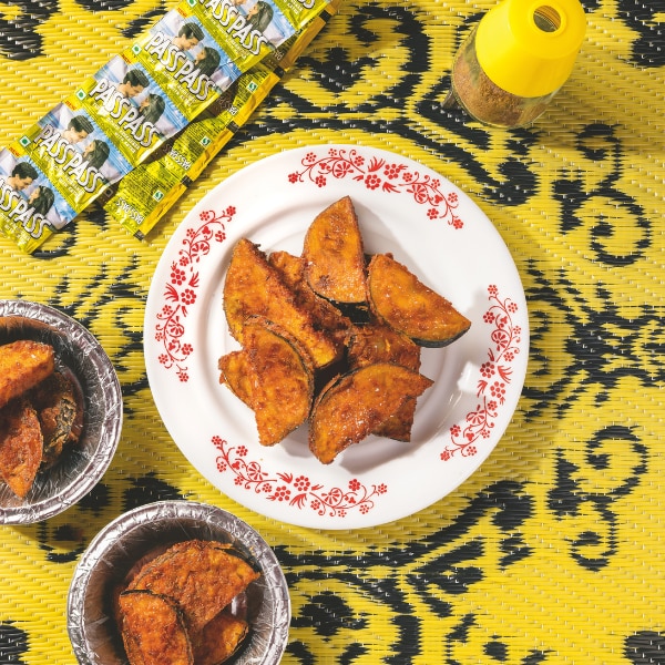 Eggplant fritters
