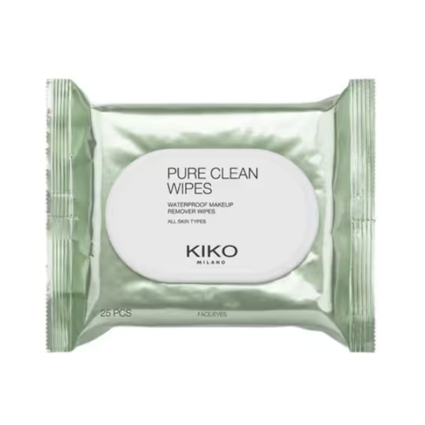 Kiko Milano Pure Clean Wipes Waterproof Makeup Remover Wipes, ₹650