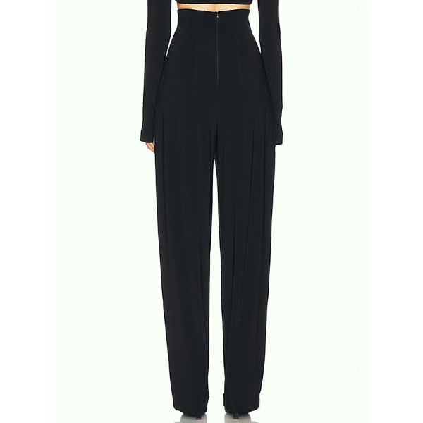 Norma Kamali High Waisted Tailored Pleat Pant, ₹35,730