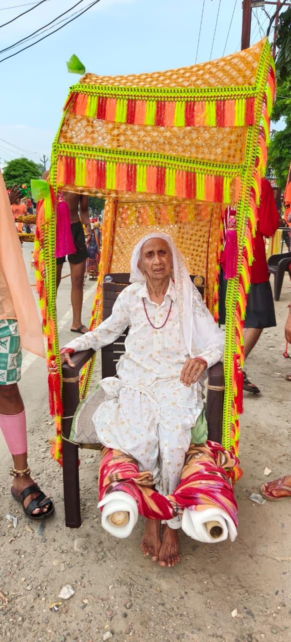 100-year-old grandmother