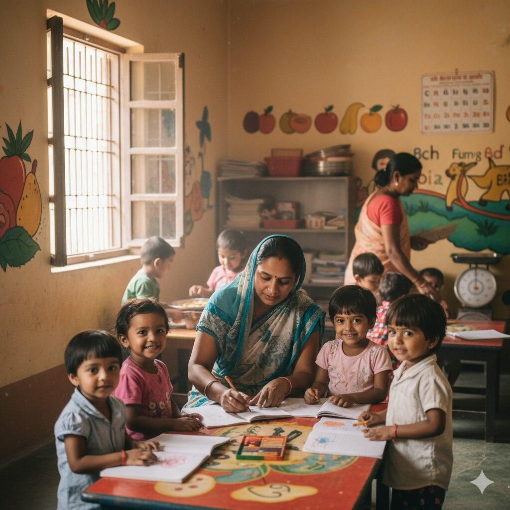 सितंबर में आंगनवाड़ी कार्यकर्ताओं का मानदेय भी बढ़ाया गया है (सांकेतिक तस्वीर)