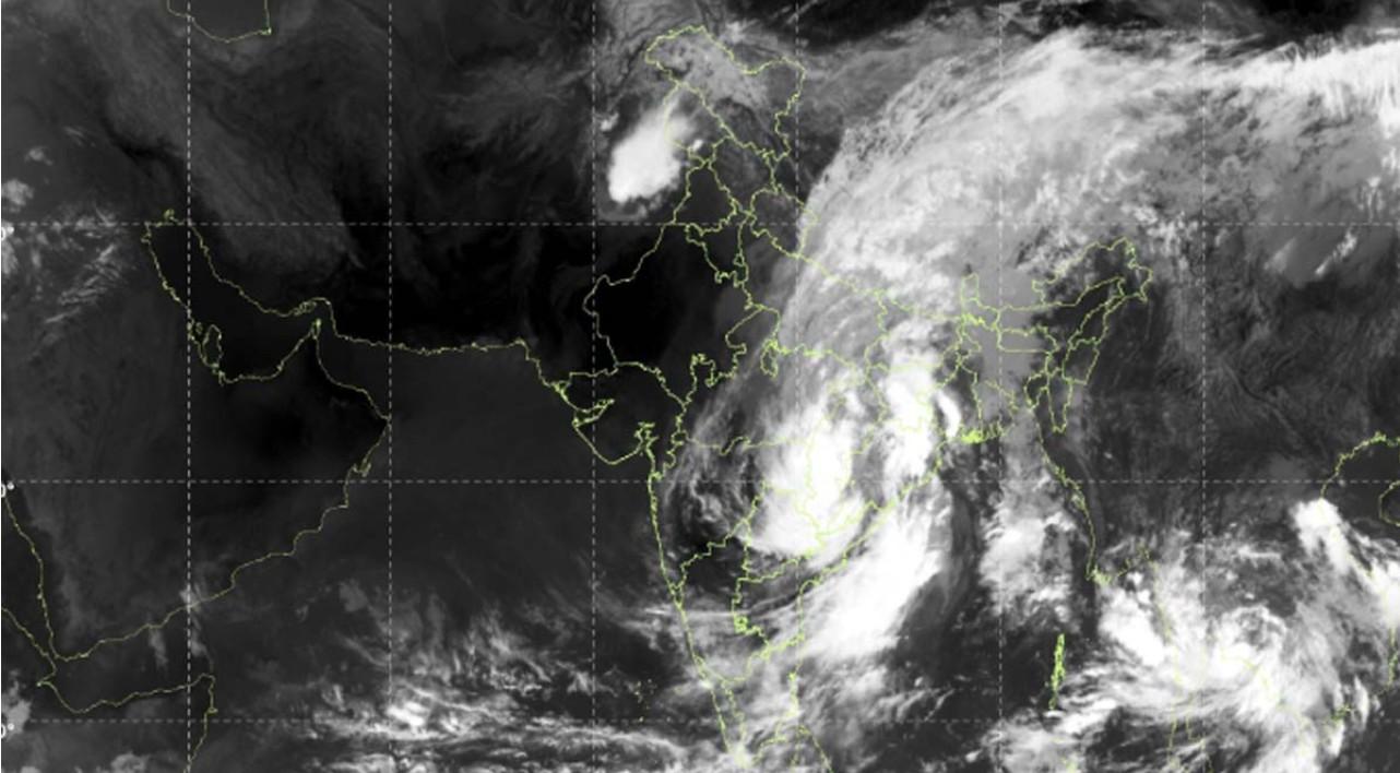 IMD-র স্যাটেলাইট ইমেজ