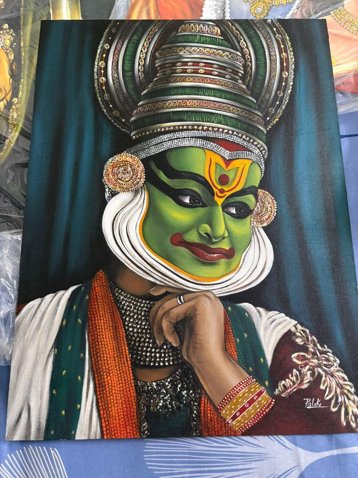 Mughal and Modern Art Fusion