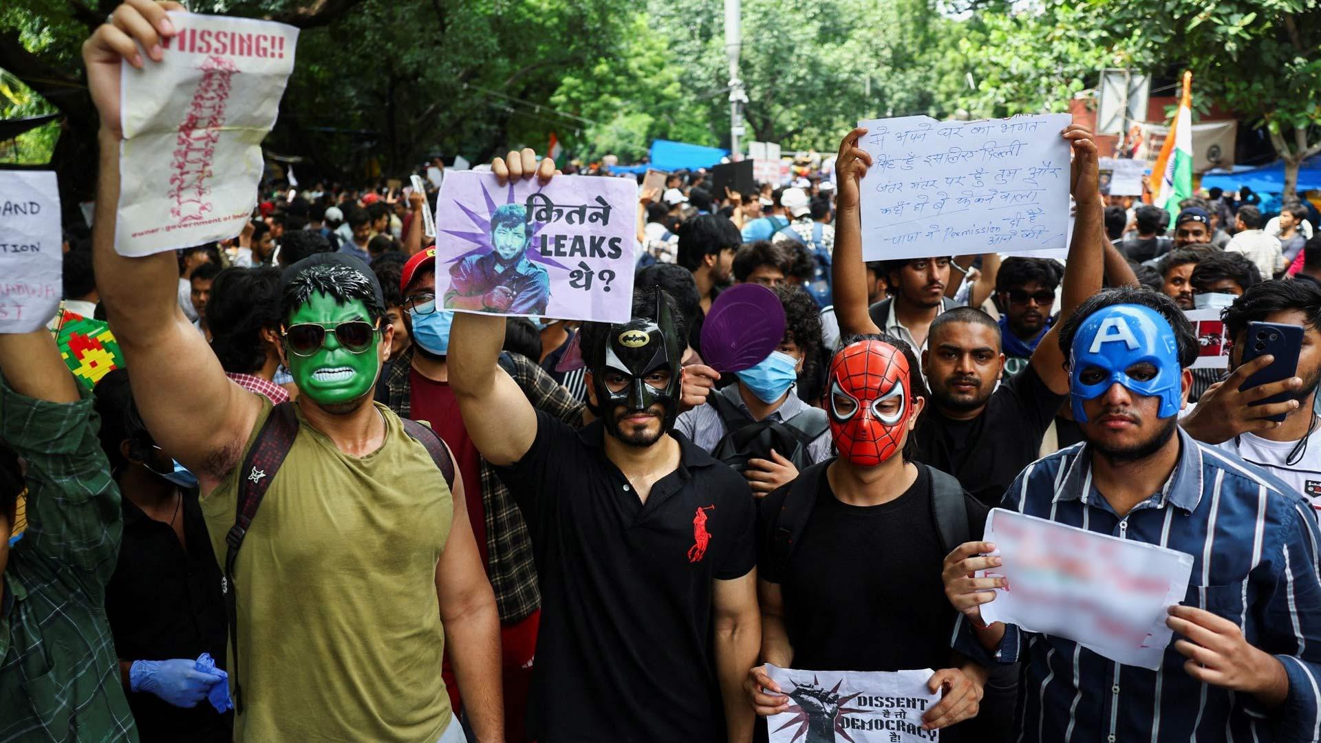 NEET पेपर लीक के खिलाफ CJP का विरोध प्रदर्शन