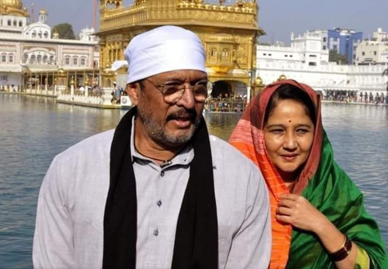 নানা পাটেকর ও তাঁর স্ত্রী নীলকণ্ঠী পাটেকর