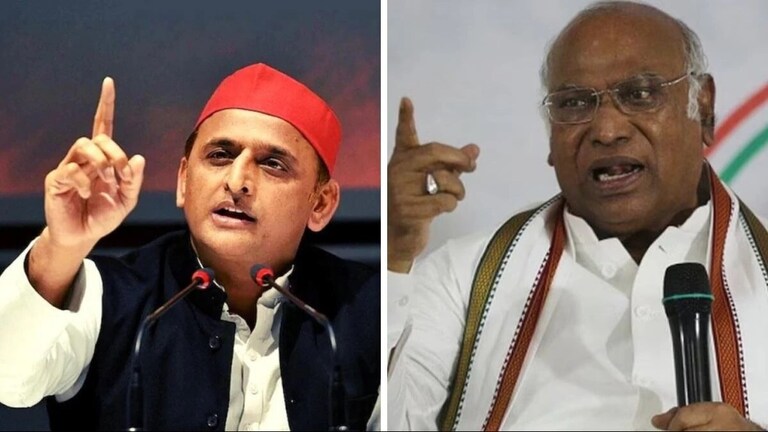 UP Lok Sabha Election Live: लखनऊ में कांग्रेस ने कर दिया 10 किलो राशन मुफ्त देने का ऐलान तो BJP ये बोली Akhilesh Yadav Mallikarjun Kharge