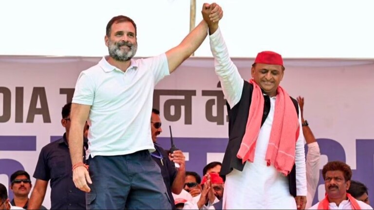 UP Lok Sabha Election Live: 50 प्रतिशत आरक्षण की सीमा हटाएंगे... राहुल गांधी का रिजर्वेशन पर बड़ा बयान अखिलेश यादव और राहुल गांधी की रैली में हंगाम हो गया (फाइल फोटो)