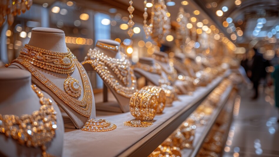 Gold price rises silver rate drops Gold price rises silver rate drops