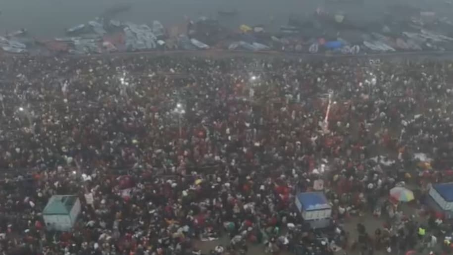 drone shots of maha kumbh drone shots of maha kumbh