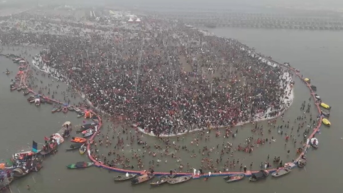drone shots of maha kumbh drone shots of maha kumbh
