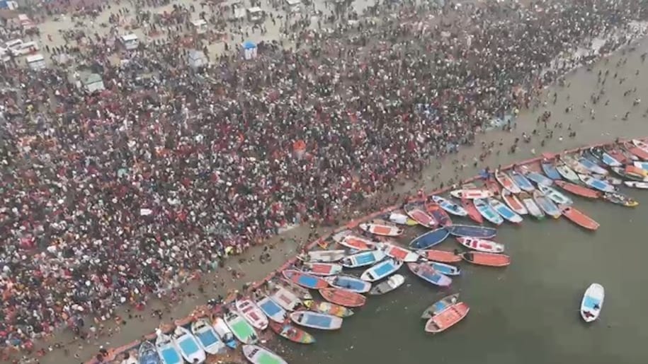 drone shots of maha kumbh drone shots of maha kumbh