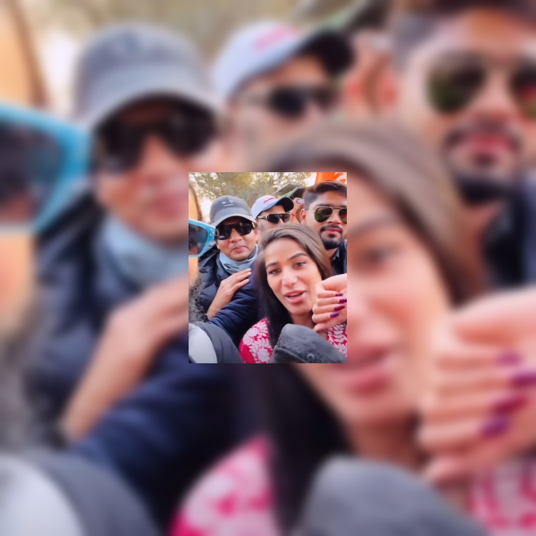 Poonam Pandey in mahakumbh Poonam Pandey in mahakumbh