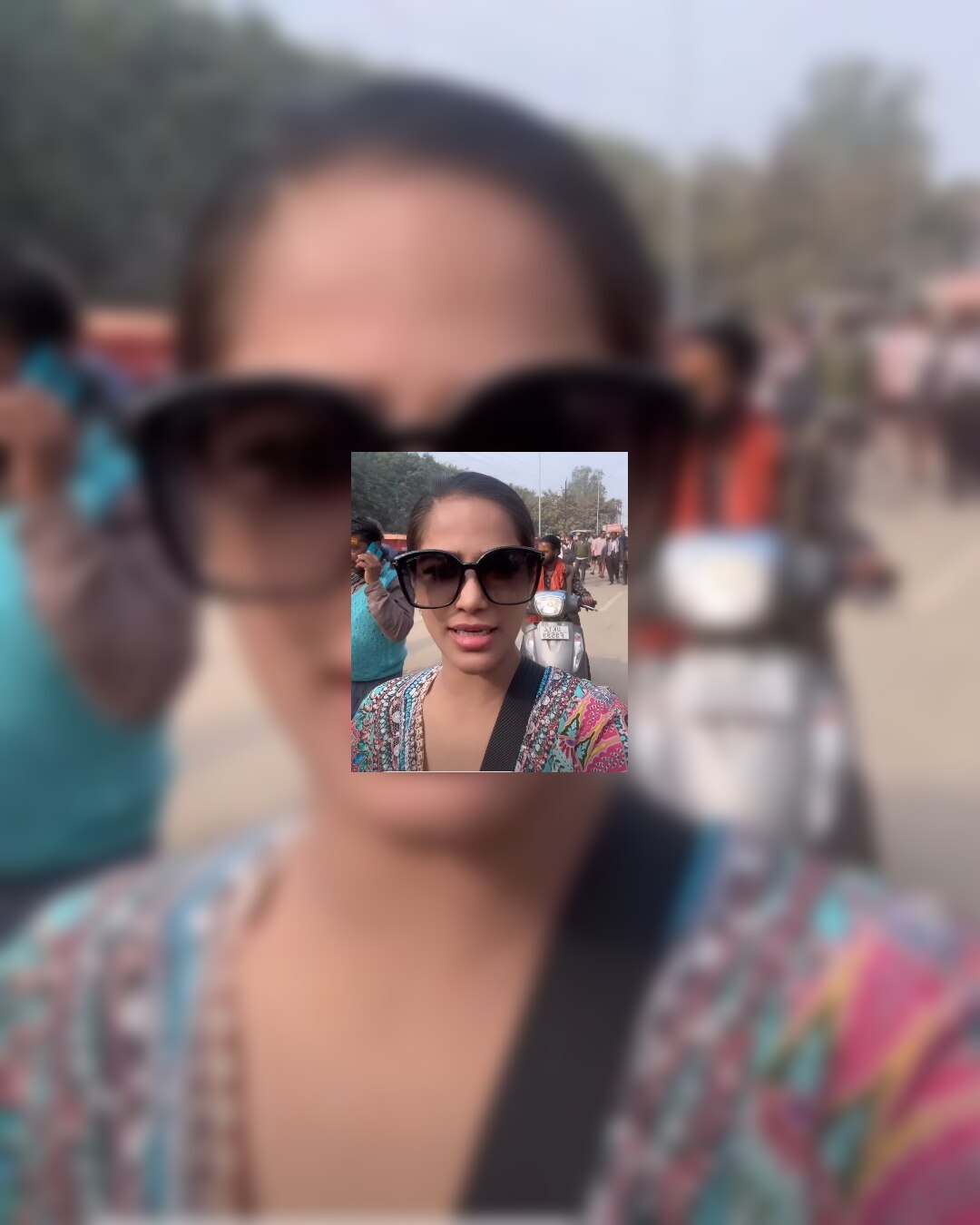 Poonam Pandey in mahakumbh Poonam Pandey in mahakumbh