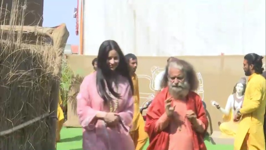 katrina in mahakumbh katrina in mahakumbh