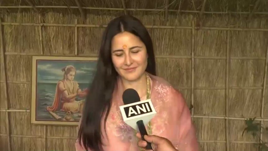 katrina in mahakumbh katrina in mahakumbh