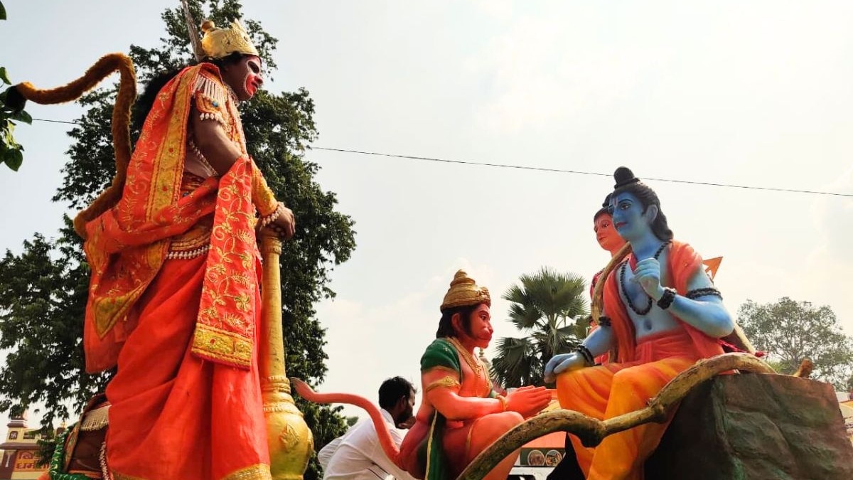 अयोध्या में दीपोत्सव की झांकी, राम जन्म से लेकर राज्याभिषेक तक का मनोहारी दृश्य दिखा