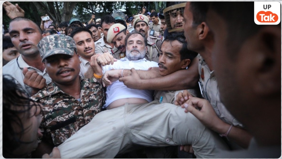 Rahul Gandhi and Akhilesh Yadav Detained