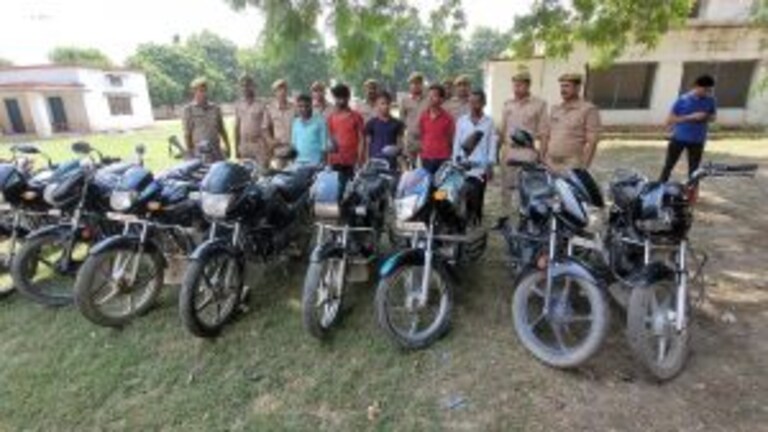 हरदोई: अंतर्जनपदीय ऑटो लिफ्टर गैंग के 5 सदस्य गिरफ्तार, पलक झपकते ही चोरी कर लेते थे बाइक UP Tak