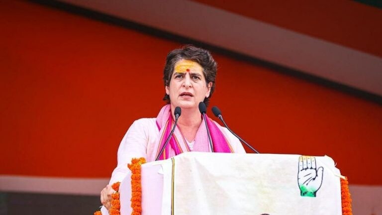 किसान न्याय रैली में हुंकार के बाद प्रियंका का मौन व्रत, मंत्री को बर्खास्त करने की मांग UP Tak