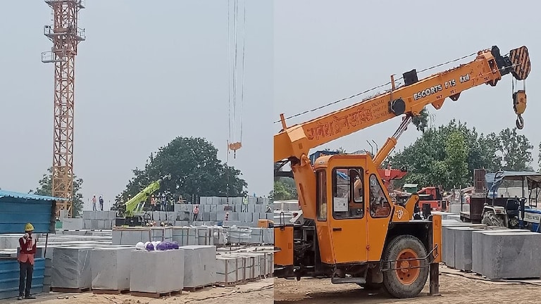 अयोध्या में राम मंदिर निर्माण का जायजा लेने पहुंचे सीएम योगी, बंधी ये उम्मीद UPTak