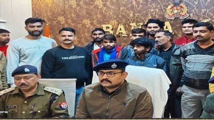 बांदा में 195 किलोग्राम अवैध गांजा बरामद, सात गिरफ्तार UP Tak