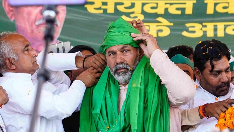 मुजफ्फरनगर किसान महापंचायत: राकेश टिकैत बोले-‘कोई रोकेगा तो लोग तोड़ के जाएंगे’ UP Tak