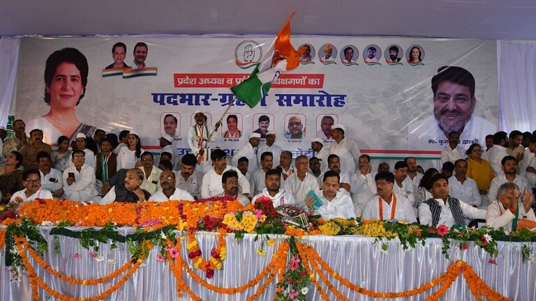 यूपी कांग्रेस के नव नियुक्त अध्यक्ष ने कार्यभार संभाला, कार्यकर्ताओं ने किया स्वागत UP Tak