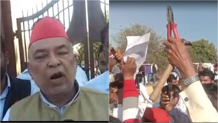 लखनऊ: EVM को लेकर बवाल, SP प्रत्याशी बोले- ‘गाड़ी से मिला लॉक तोड़ने वाला सामान’ UP Tak