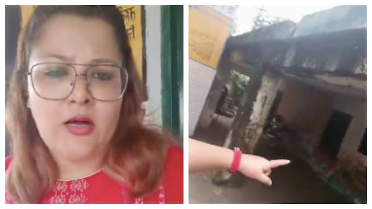 अमरोहा में इस महिला शिक्षक ने वीडियो बनाकर खोल दी अपने ही स्कूल की बदहाली की पोल UPTak