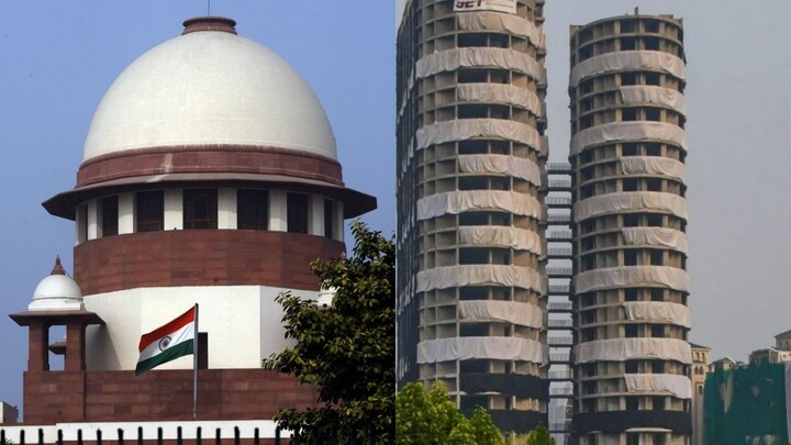 सुप्रीम कोर्ट ने कहा- सुपरटेक के ट्विन टावर के घर खरीदारों को पूरा धन वापस मिलेगा UP Tak
