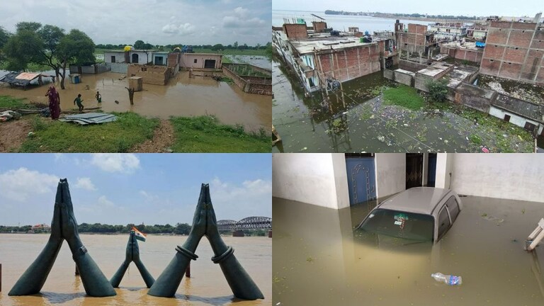 यूपी के 22 जिले बाढ़ की चपेट में, हजारों हेक्टेयर फसल प्रभावित, गलियों में हो रहा शवदाह UP Tak