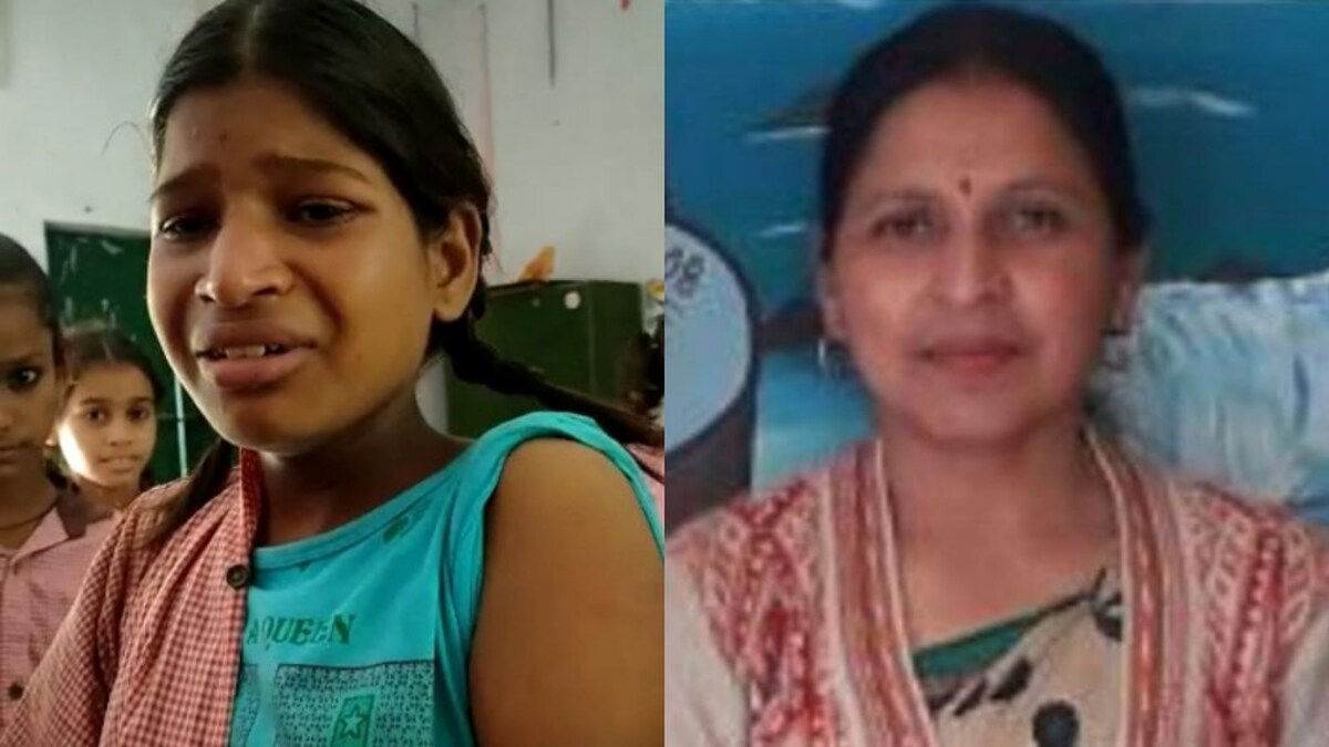फिरोजाबाद: मिड-डे मील में दूध मांगने पर प्रधानाध्यापिका ने छात्राओं को बेरहमी से पीटा UP Tak