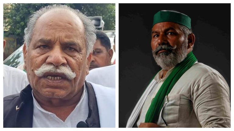 BKU भानु के मुखिया का टिकैत पर हमला, बोले- जो इंसान लूटे पीटे वह आतंकवादी नहीं तो क्या है? UP Tak