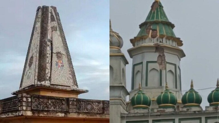 लखीमपुर खीरी: लगातार बारिश के चलते आकाशीय बिजली गिरने से तीन धार्मिक स्थल क्षतिग्रस्त UP Tak