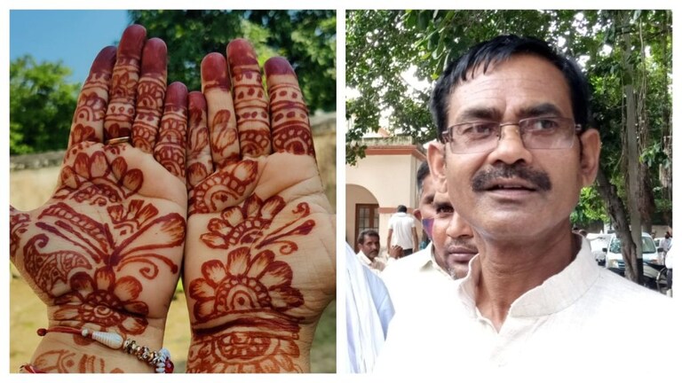 UP: BJP विधायक की फिर फिसली जुबान! करवाचौथ पर मुस्लिम युवकों के मेहंदी लगाने पर कही ये बात UP Tak